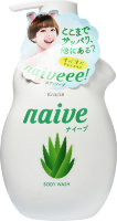 "Naive" Мыло жидкое для тела с экстрактом алоэ, 530 мл