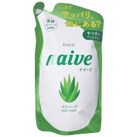 Naive Мыло жидкое для тела с экстрактом алоэ (сменная упаковка), 380 мл