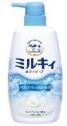 Молочное увлажняющее жидкое мыло для тела с ароматом цветочного мыла «Milky Body Soap» (дозатор) 550 мл