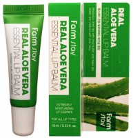 [Farmstay] Увлажняющий бальзам для губ с алоэ. Aloe Vera Essential Lip Balm.
