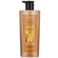 Kerasys Advanced Ampoule Shampoo Восстанавливающий ампульный шампунь с кератином  600мл