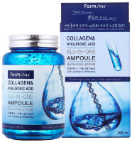 ARMSTAY Collagen&Hyaluronic Acid All In One Ampoule Ампула с коллагеном и гиалуровонной кислотой, 250 мл